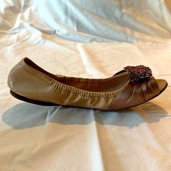 Miu Miu Peeptoe Ballet Flats - Picture 5 of 14